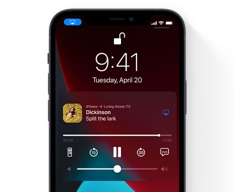 AirPlay audio streaming
